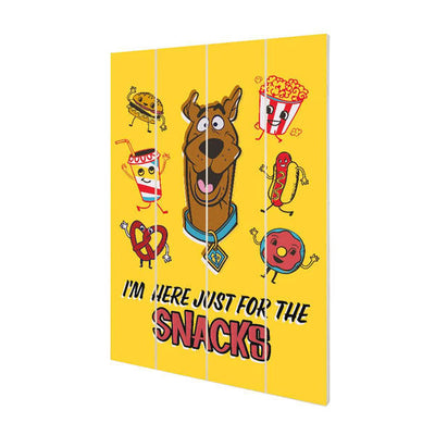 Scooby Doo Dog Biscuits Wooden Plaque Treats Snacks