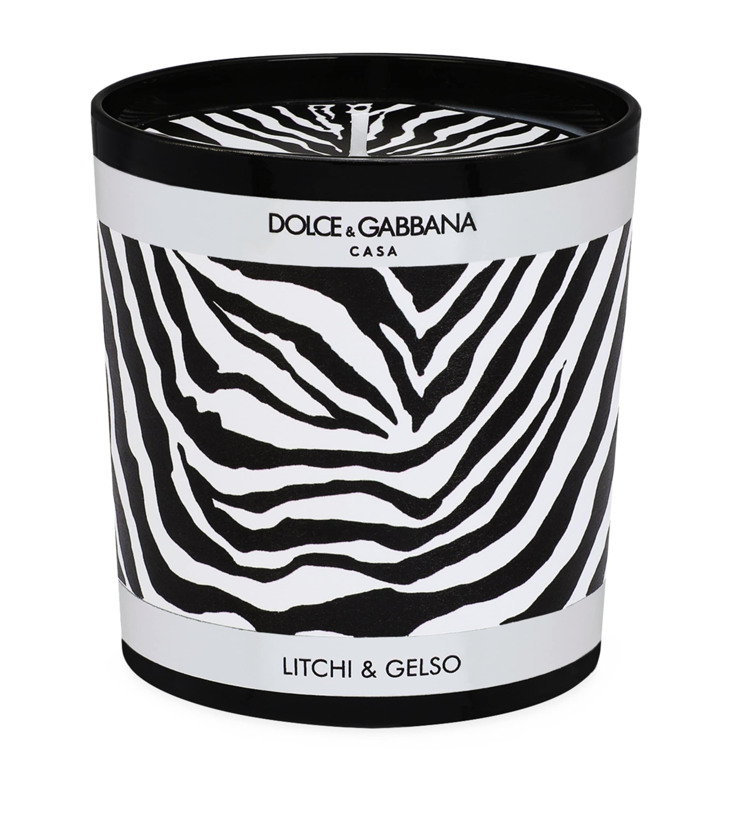 Dolce&Gabbana porcelain lychee and mulberry candle 250g - British product