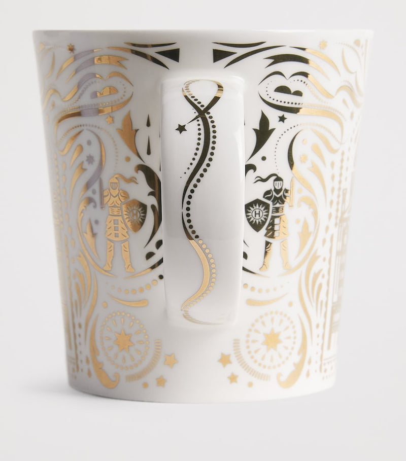 Harrods bone china mug Knights of Brompton, UK version