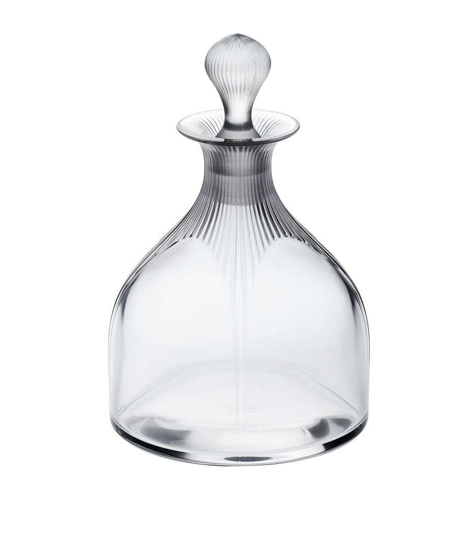Lalique 100 Points crystal wine decanter, UK version