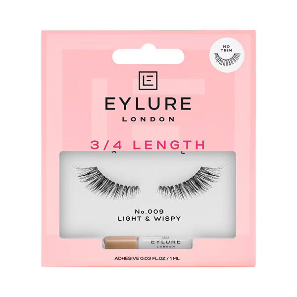 Eylure false lashes 3/4 length No.009 - British product