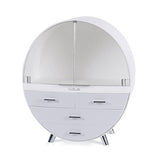Livingandhome cosmetic storage box grey 4 drawers, imported from the UK