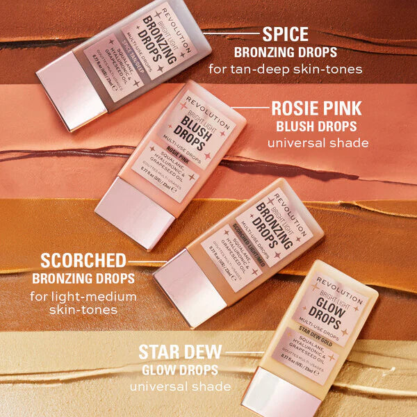 Revolution bronzing drops bronze summer spice, imported from the UK