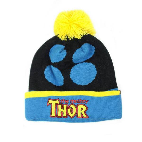 Marvel Thor Retro Bobble Hat Adults Unisex, imported from the UK