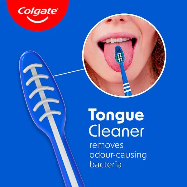 Colgate Extra Clean Medium Toothbrush 3 Pack - British product