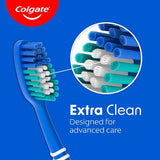 Colgate Extra Clean Medium Toothbrush 3 Pack - British product