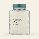 Holland & Barrett Vitamin C Zinc Tablets 120 Count, UK version