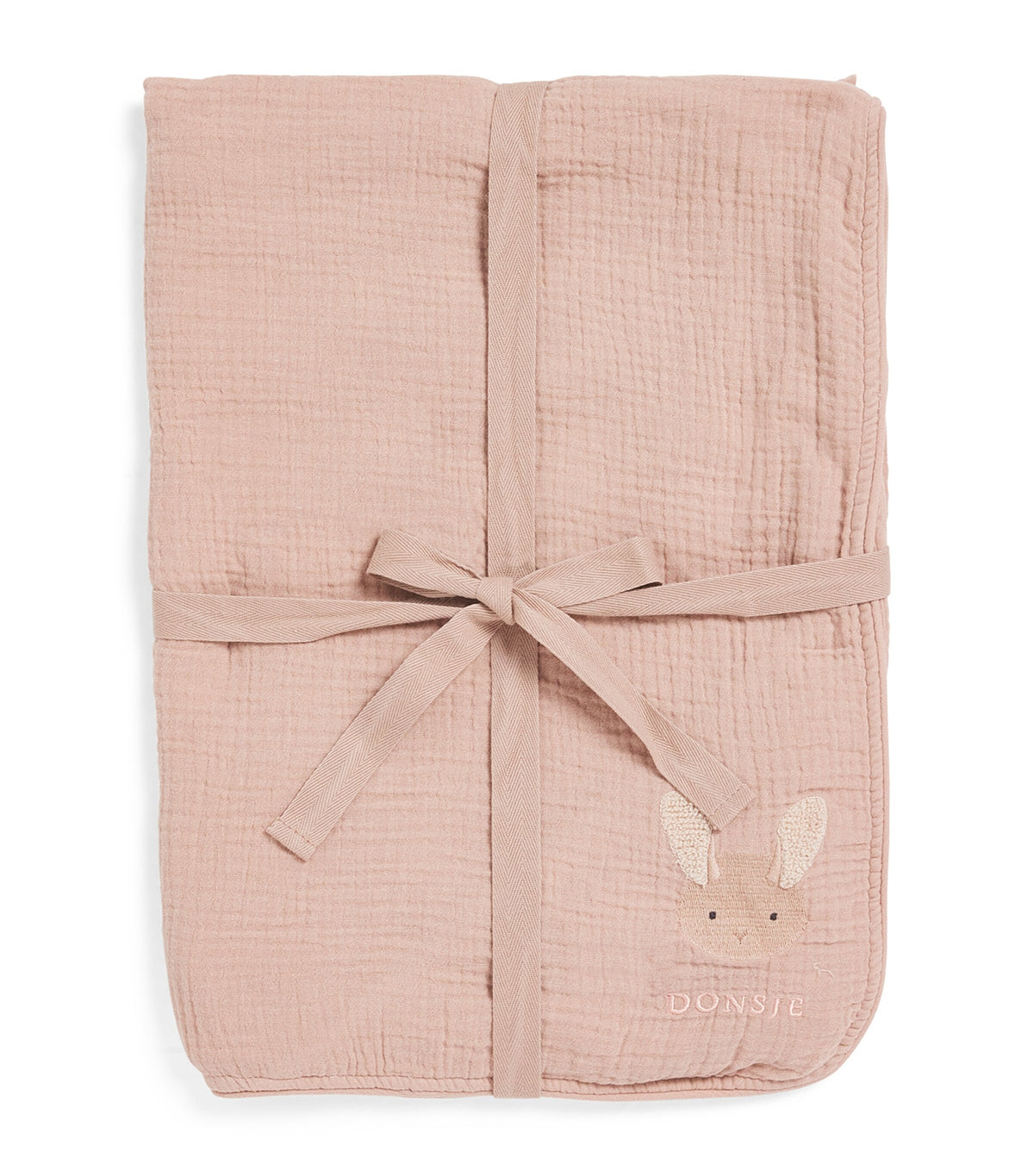 Donsje Muslin Embroidered Ploekie Baby Blanket - British product