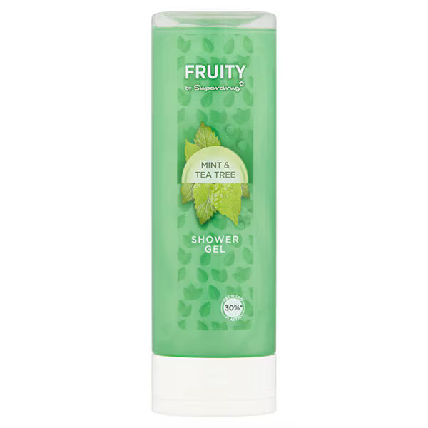 Superdrug Tea Tree Mint Shower Gel 250ml - British product