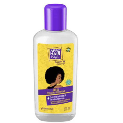 Novex Afro Hair Castor Argan Linseed Hair Oil