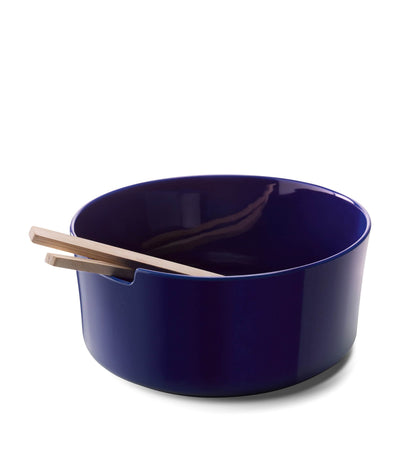 LSA International Porcelain Collective Salad Bowl and Servers 26cm
