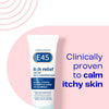 E45 Itch Relief Cream 50g emollient tube - British product
