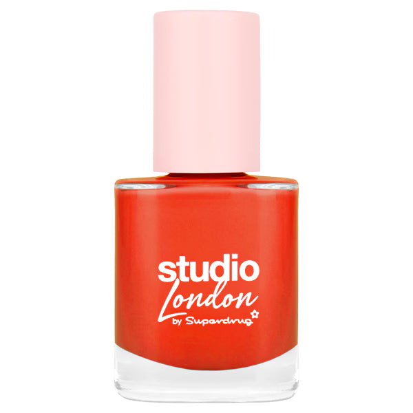 Studio London Racing Red nail polish (British brand)