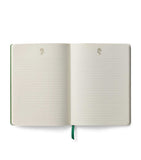Rifle Paper Co. pinking stripe ruled journal with gold-stamped roses, imported from the UK