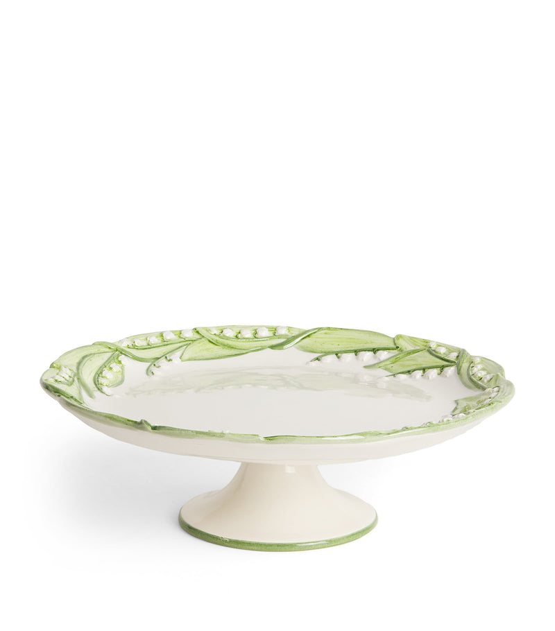 Les-Ottomans Lilly Of The Valley Cake Stand