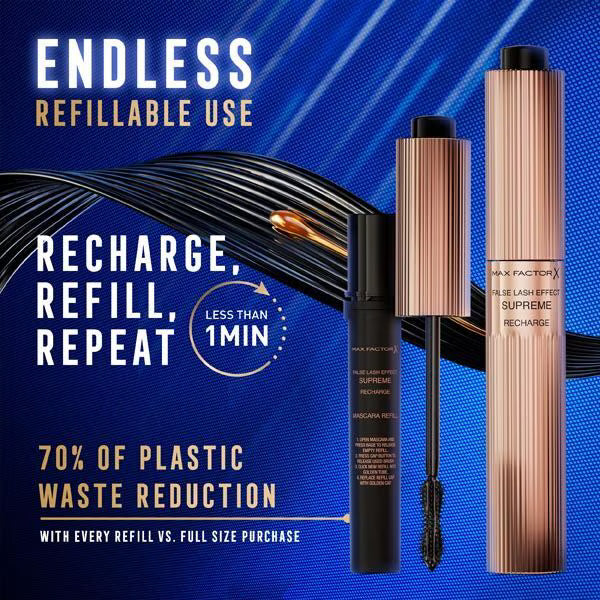 Max Factor False Lash Effect Mascara Refill Black, imported from the UK