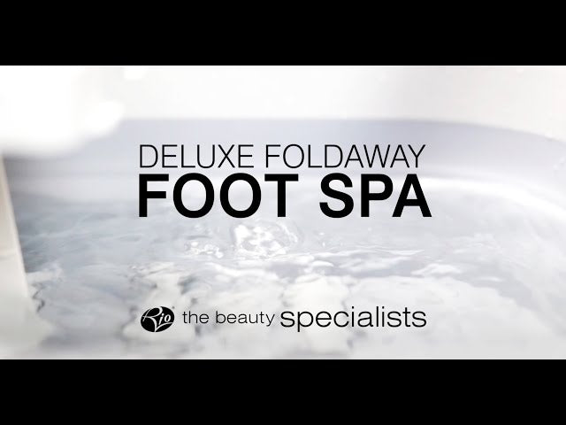 Rio Deluxe Foldaway Foot Bath Spa, imported from the UK
