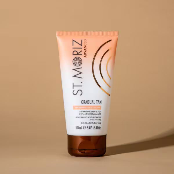 St Moriz Gradual Tanning Lotion Illuminating Glow - British product