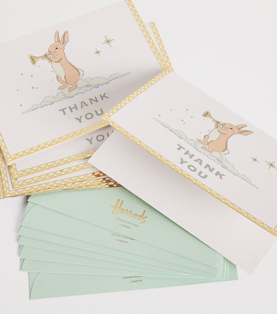 Harrods Bunny Thank You Cards (Pack of 8)