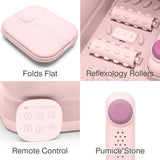 Rio foldaway foot bath spa pink - British product