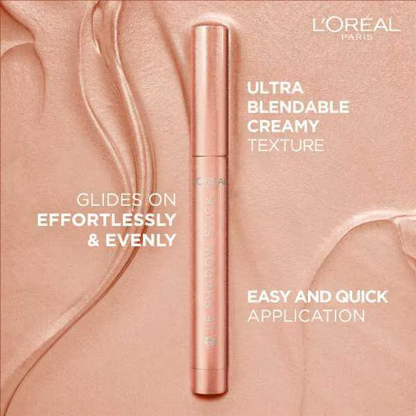 L'Oréal Paris Eyeshadow Stick Twinkly Rose 115, UK version