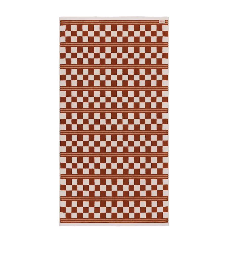 BAINA Organic Cotton Pool Towel 90cm x 170cm - British product