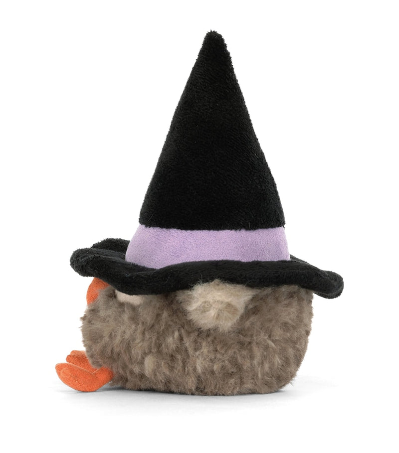 Jellycat Heccaty Hootnightly wizard owl soft toy 17cm, UK version