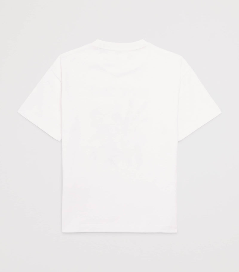 Roberto Cavalli cotton tropical logo T-shirt 4-14 years, imported from the UK