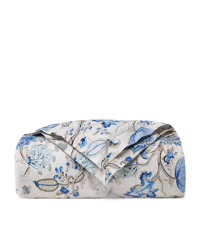 Sferra Scalamandré Cotton Pondicherry King Duvet Cover 230cm x 220cm (British brand)