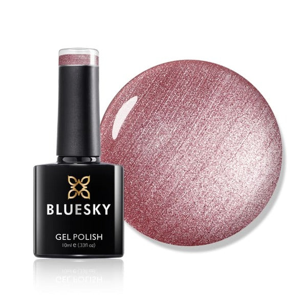 Bluesky pearl pink gel polish Fight At Play - British product