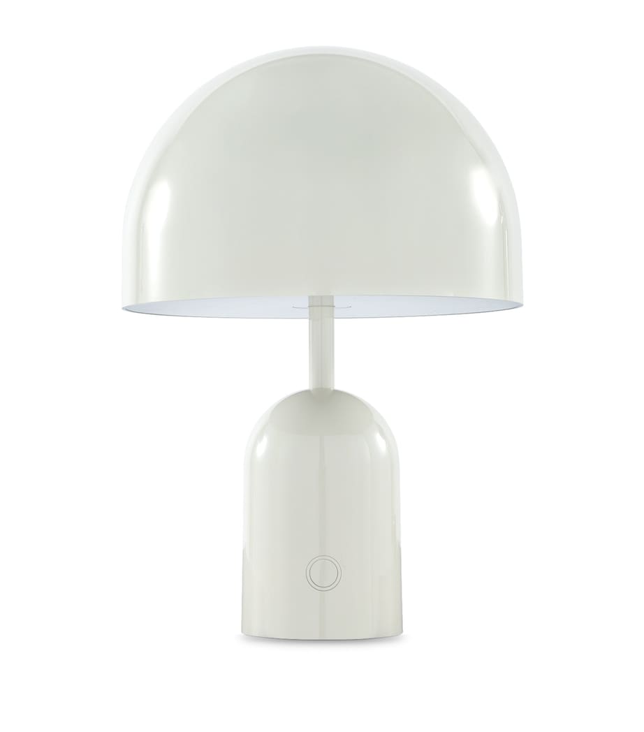 Tom Dixon portable bell table lamp with reflective stand (British brand)