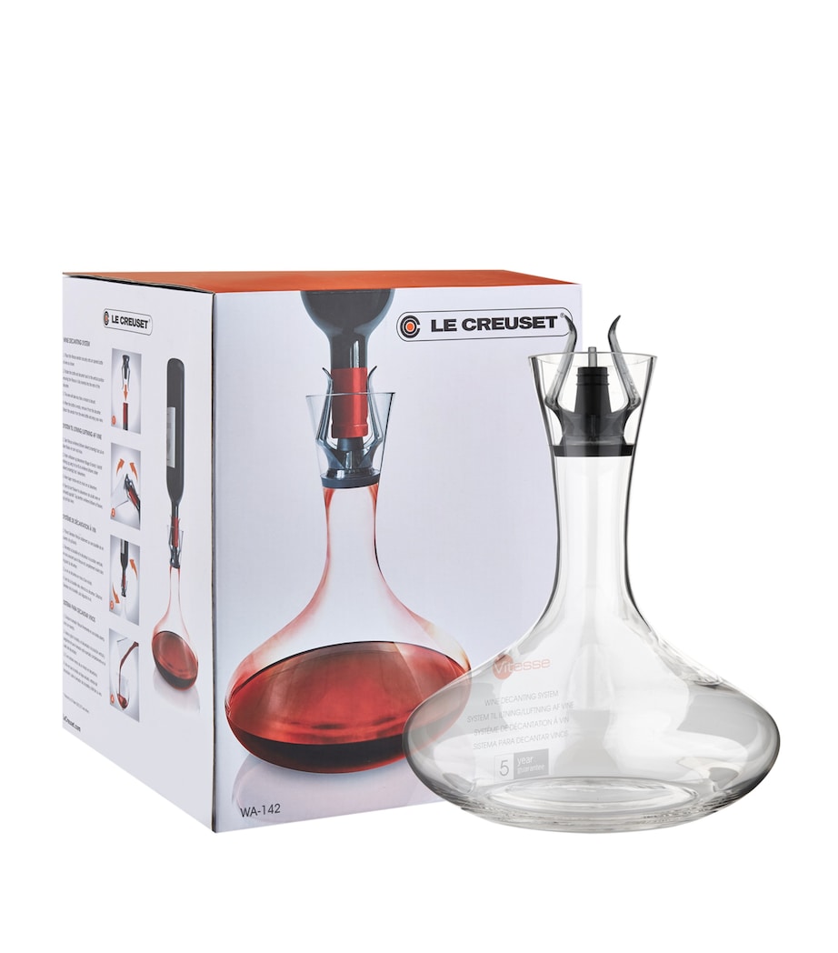 Le Creuset Vitesse wine decanter, UK version