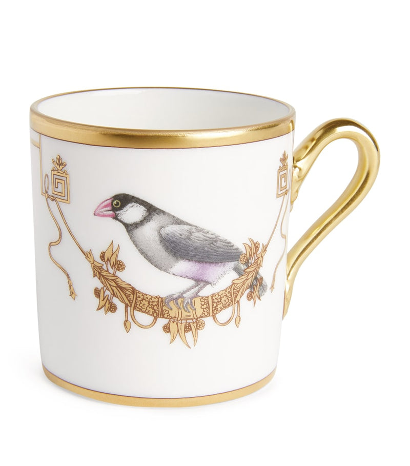 GINORI 1735 Volière Padda espresso cup - British product
