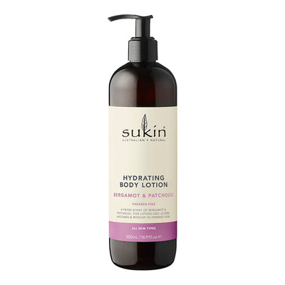 Sukin Bergamot & Patchouli Body Lotion 500ml