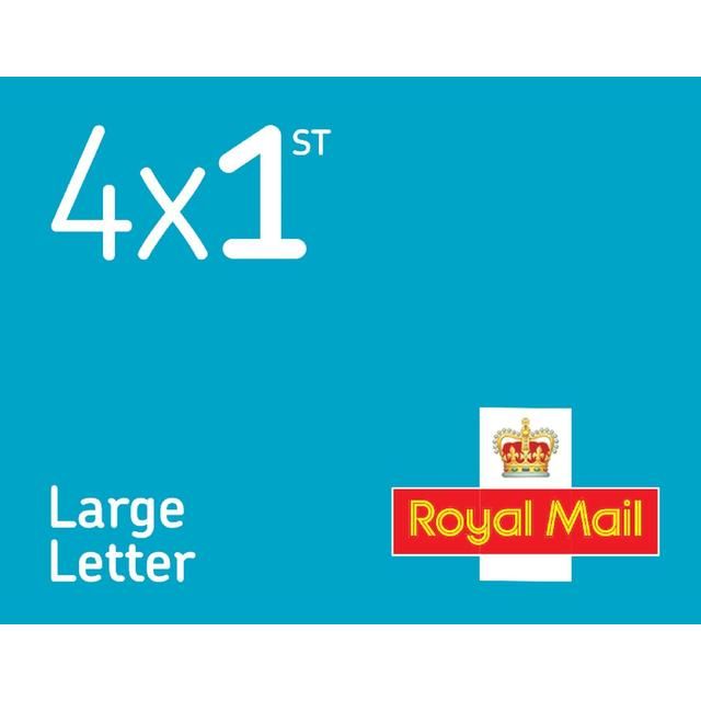 1st Class Large Stamps   4 per pack - McGrocer