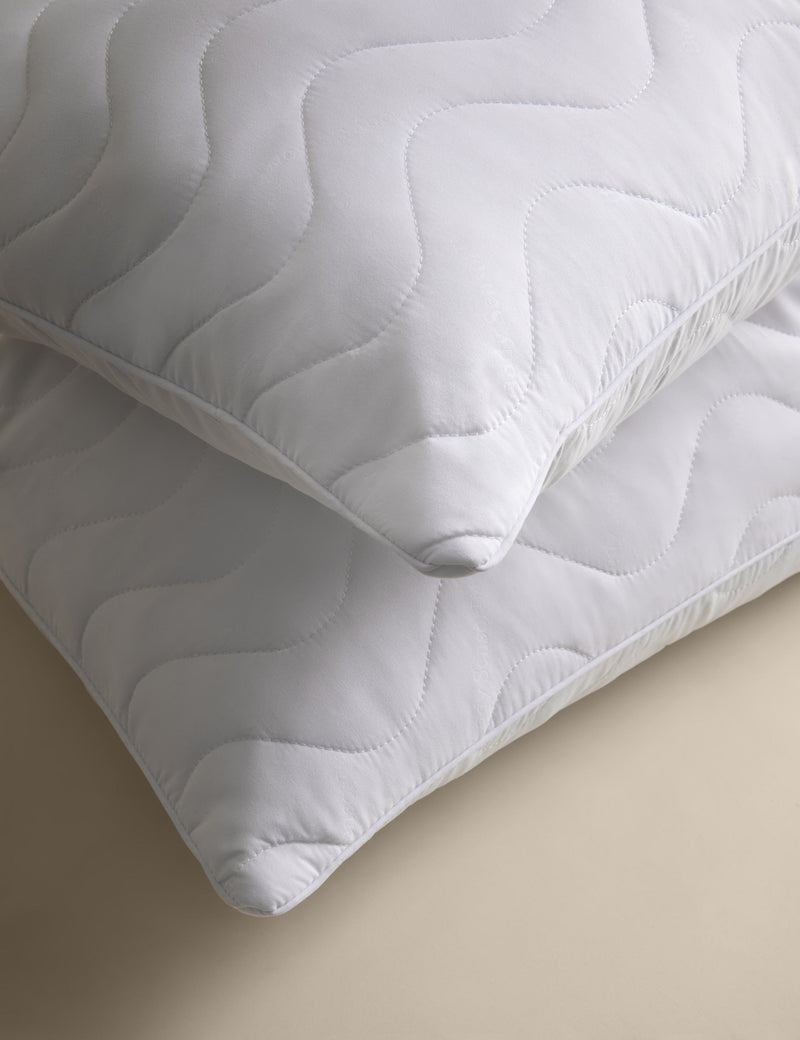 2 Pack Body Temperature Control Medium Pillows