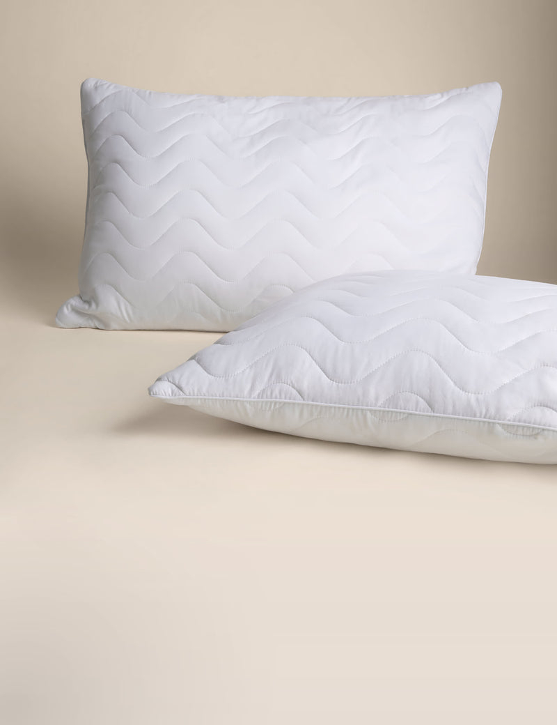 2 Pack Body Temperature Control Medium Pillows