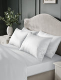 2 Pack Egyptian Cotton Sateen 400 Thread Count Pillowcases