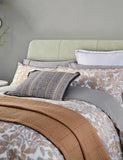 Bedeck of Belfast Zenda square pillowcases 2 pack, imported from the UK