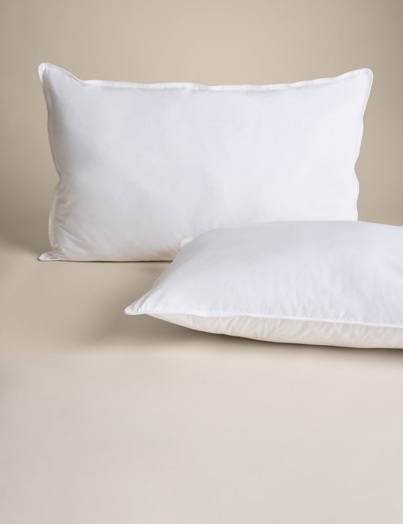 2 Pack Ultimate Comfort Pure Cotton Medium Pillows