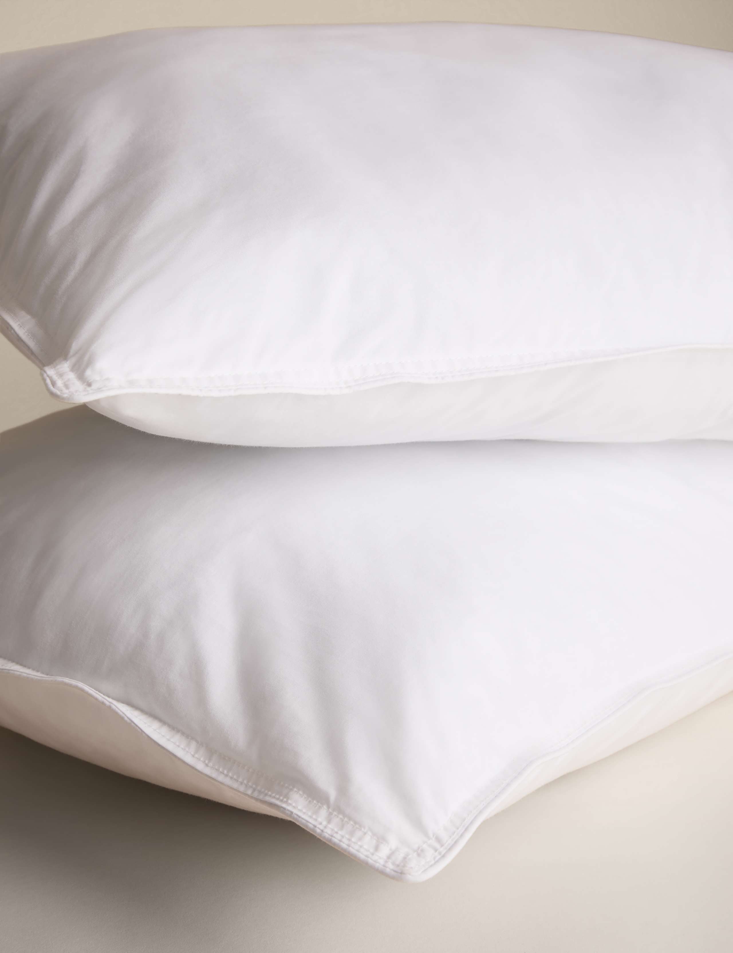 2 Pack Ultimate Comfort Pure Cotton Medium Pillows