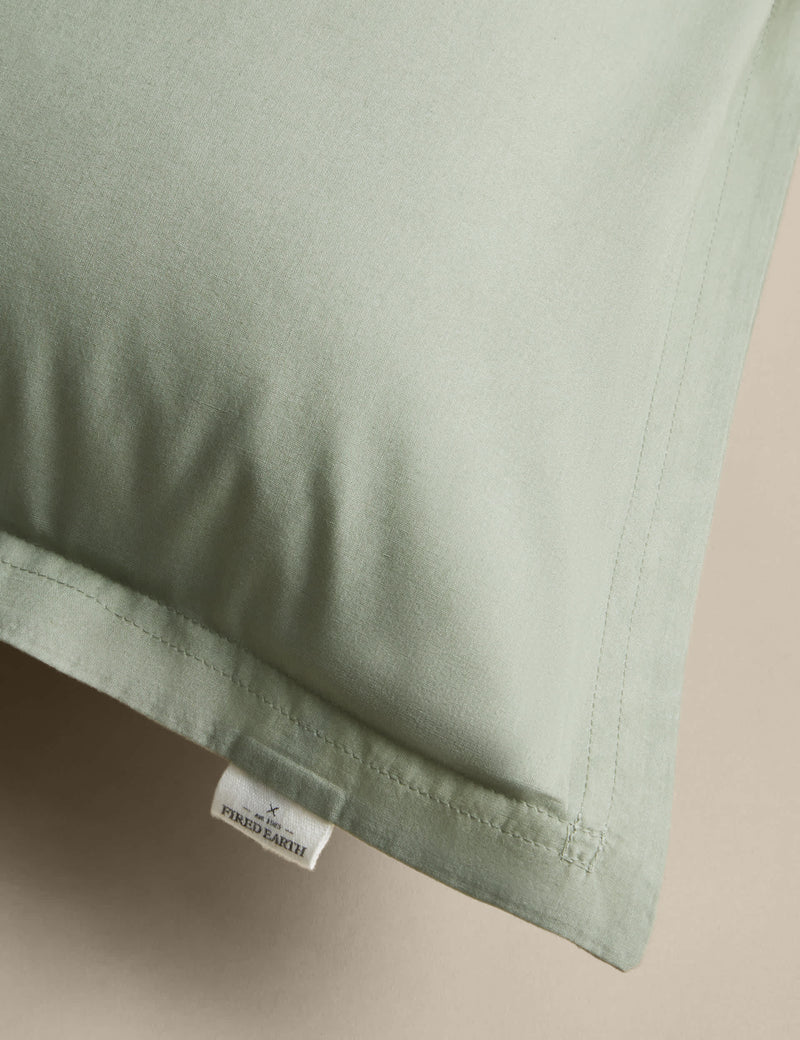 M&S X Fired Earth washed cotton Oxford pillowcases 2 pack - British product