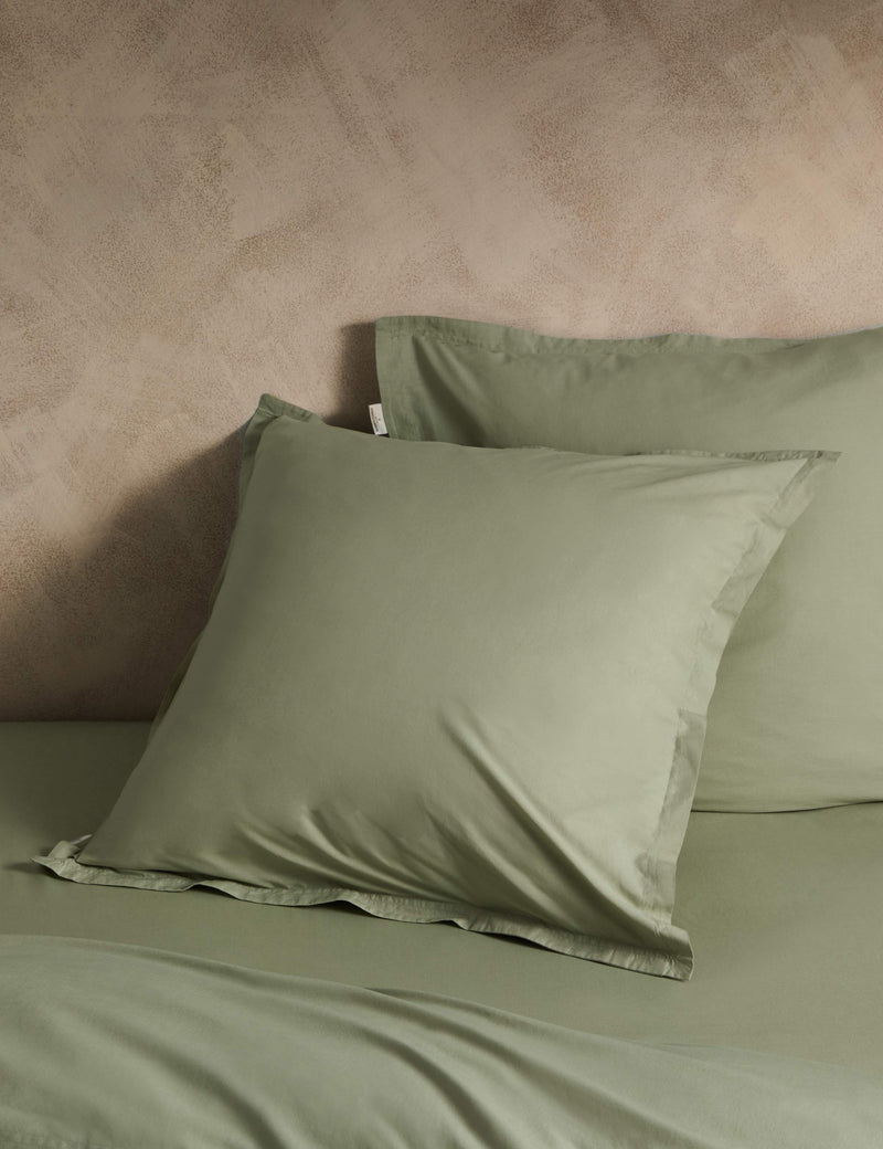 M&S X Fired Earth washed cotton square pillowcases 2 pack (British brand)
