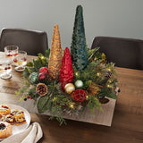 20" (51cm) Pre-Lit Centrepiece with 35 LED Lights - McGrocer