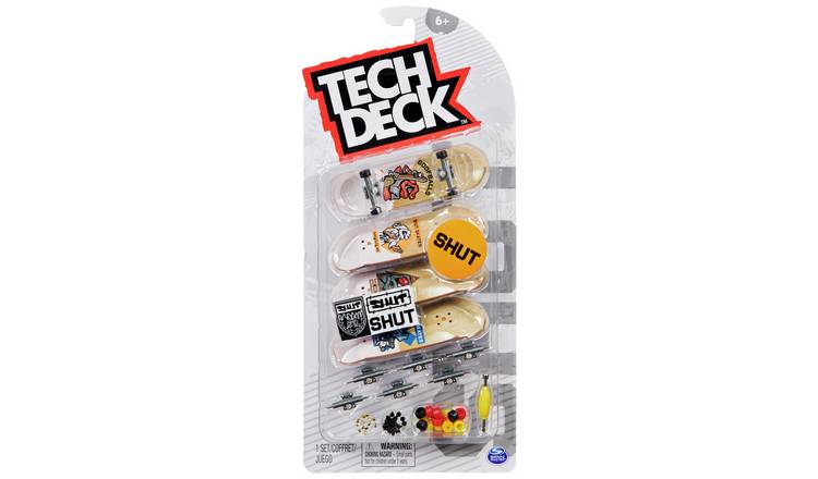 Tech Deck Ultra Deluxe Finger Board Pack of 4 (British brand)