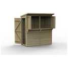 Forest Garden Shiplap Pent Garden Bar - 6 x 3ft