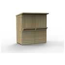 Forest Garden Shiplap Pent Garden Bar - 6 x 3ft