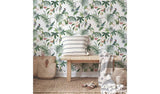 Superfresco Adilah White Wallpaper 52cm x 10m roll (British brand)
