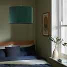 Argos Home green easy fit drum lampshade 30cm - British product