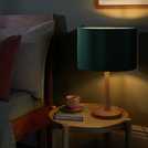 Argos Home green easy fit drum lampshade 30cm - British product
